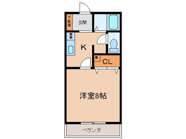 サン・friends二重堀Ⅰ・Ⅱの物件間取画像